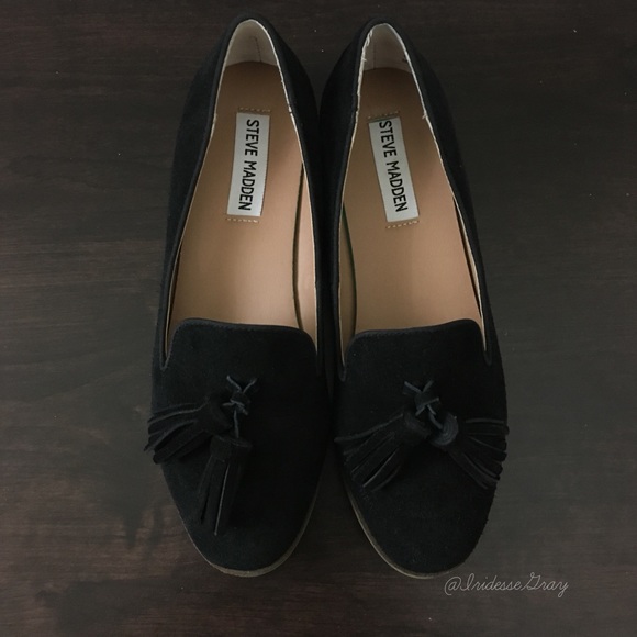 steve madden tassel loafers